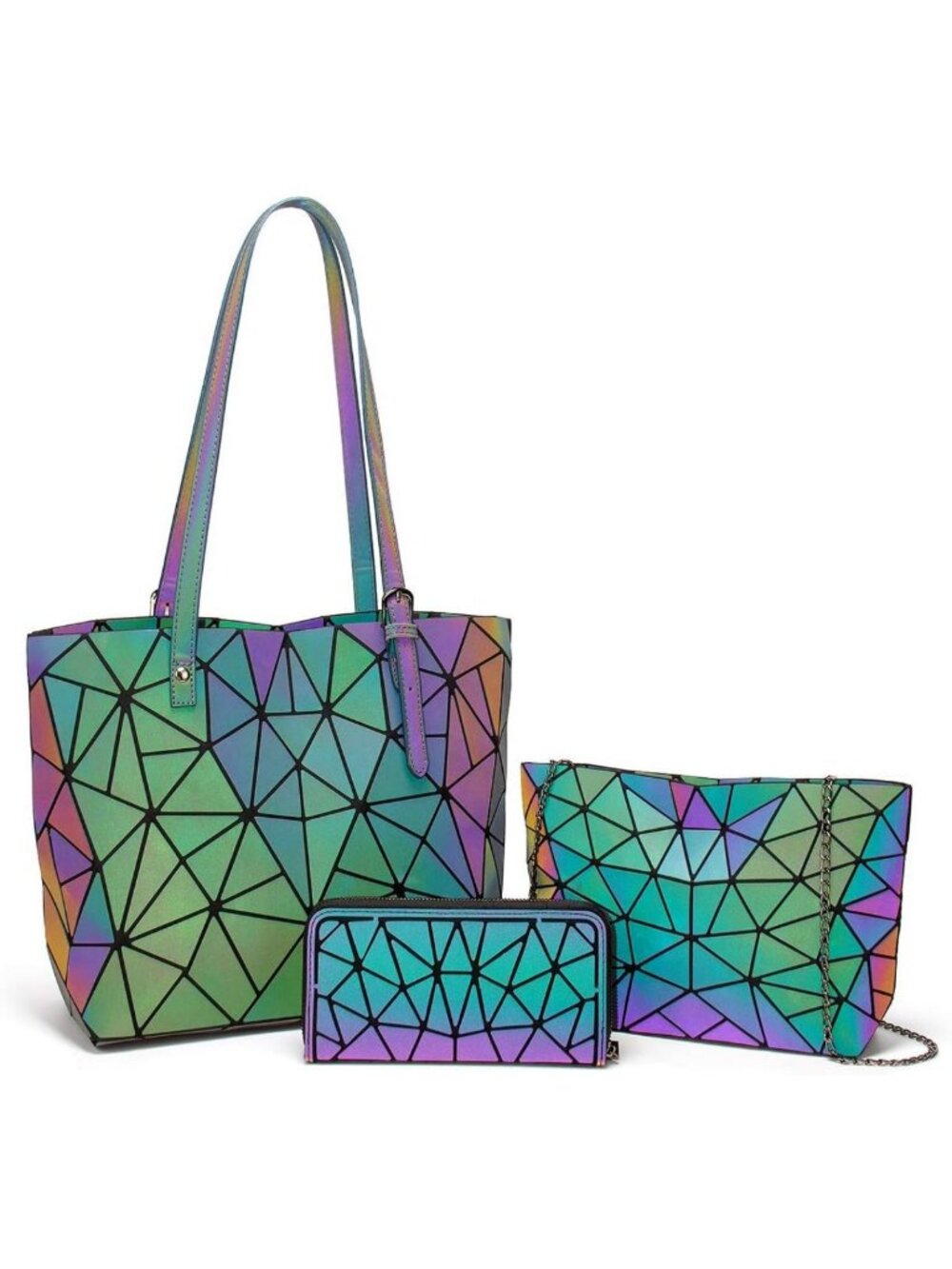 Stylish Women's Tote Bag - Versatile Shoulder Purse, Chic Satchel & Wallet Combo